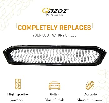 Amazon | 外装アクセサリーパーツ - 光沢フロントグリル 2018 2019